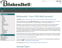 Tablet Screenshot of blinkenshell.org
